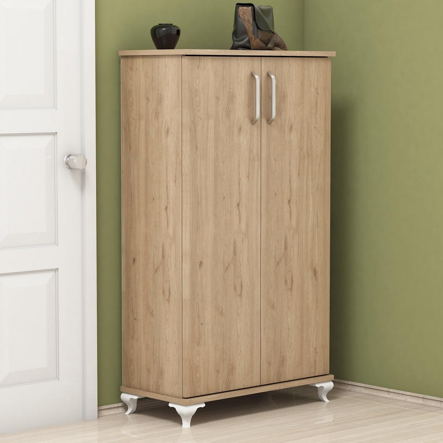 Hanah home Stalak za cipele 72x120x32,5 cm Orah