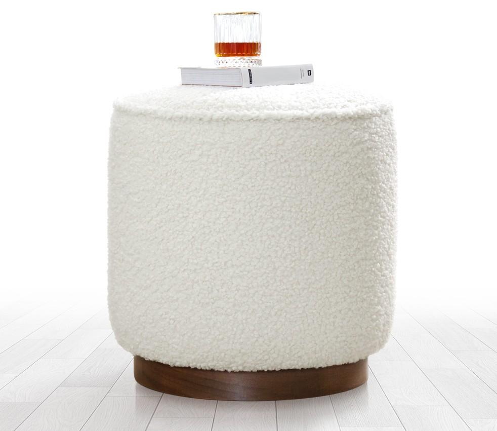 Atelier del Sofa Tabure 43cm Bijela