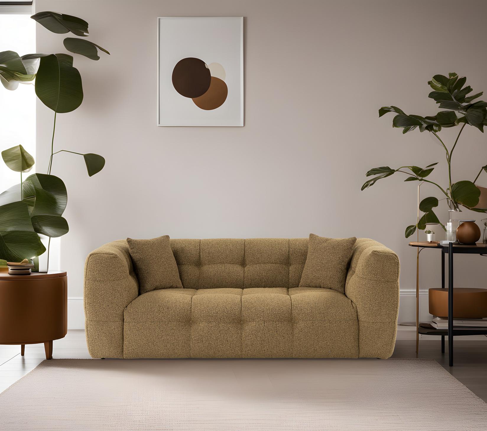 Atelier del Sofa Dvosjed Cady 2 100x72x195cm Kaki