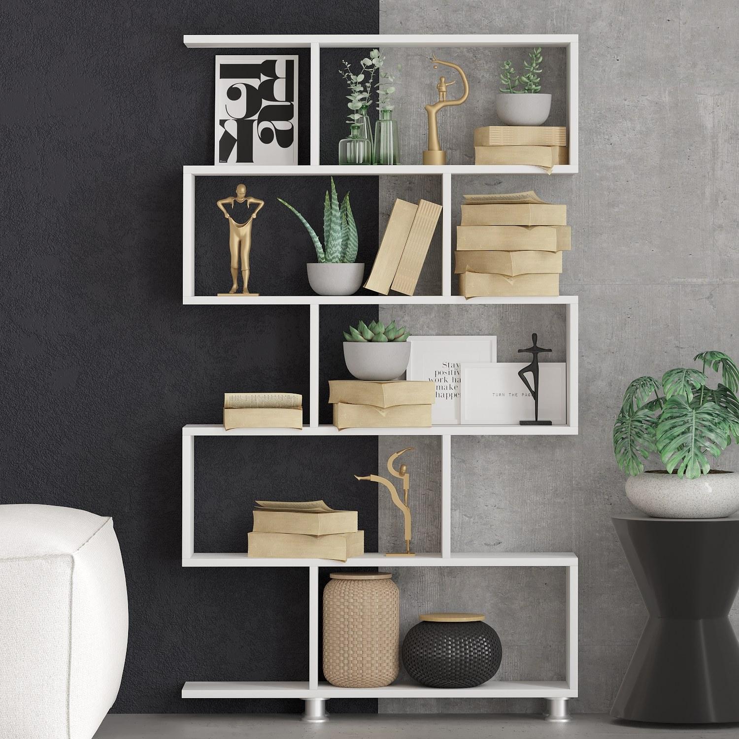 Hanah Home polica 90x156x20cm bijela