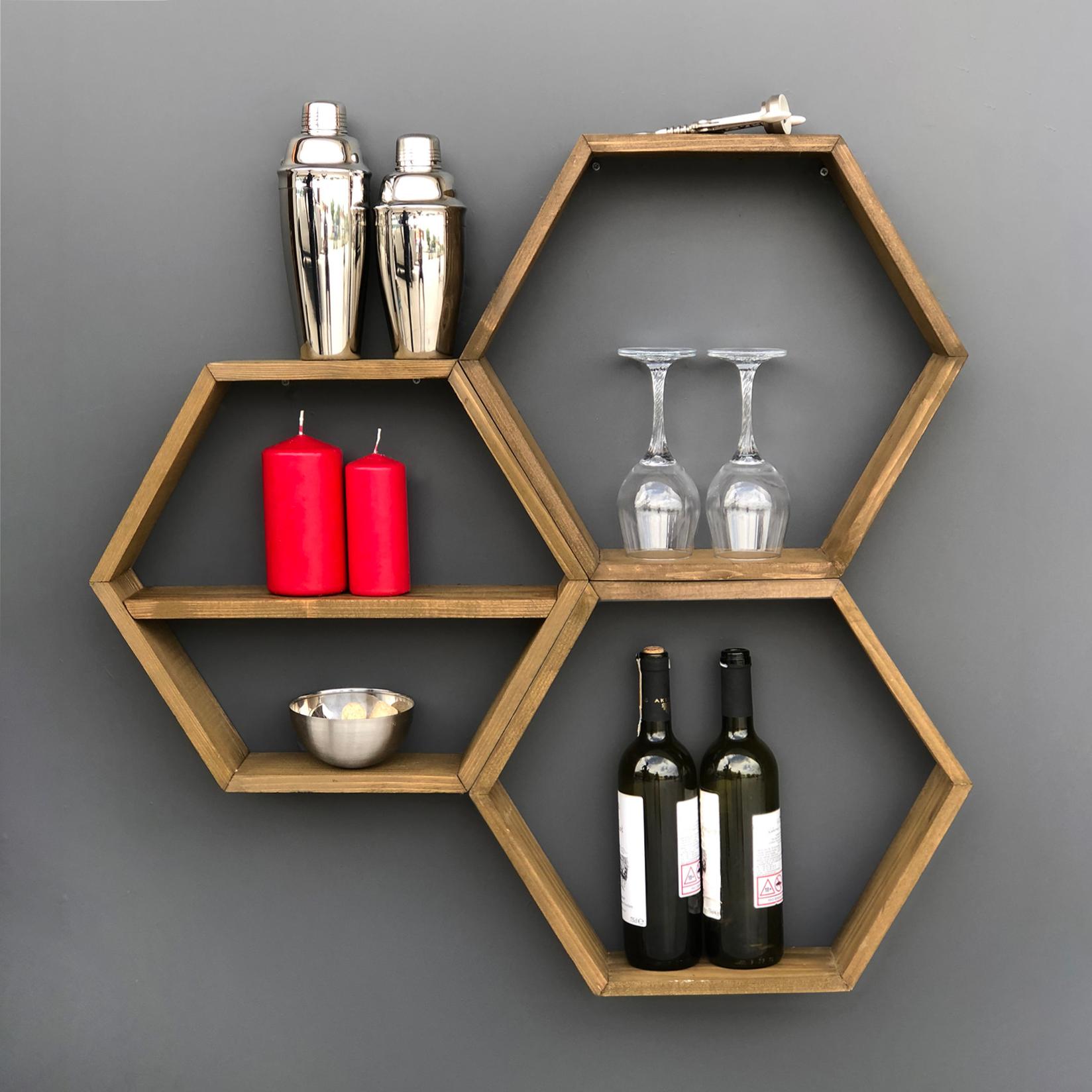 Hanah home Zidna polica Orah