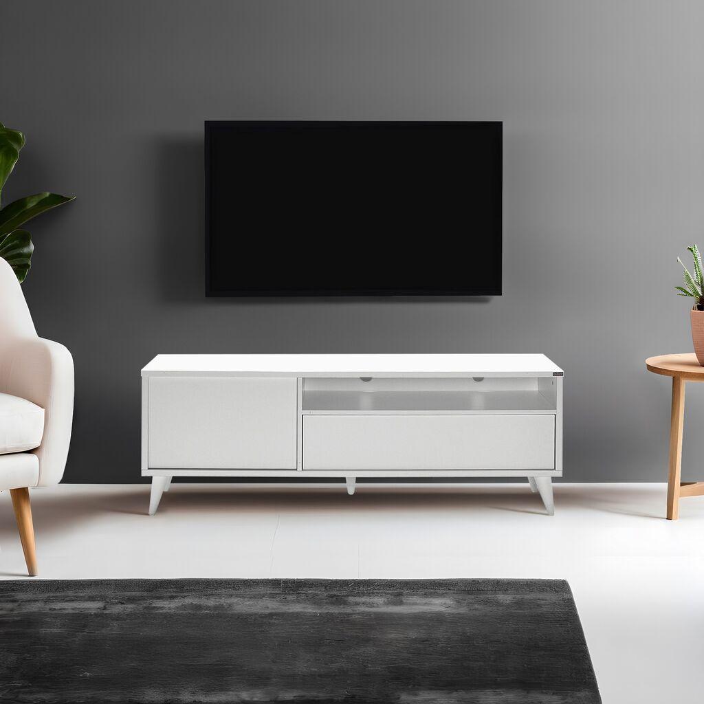 Hanah Kućna TV komoda Tvr-511-Dd-1, 150x53x40 cm, Bijela