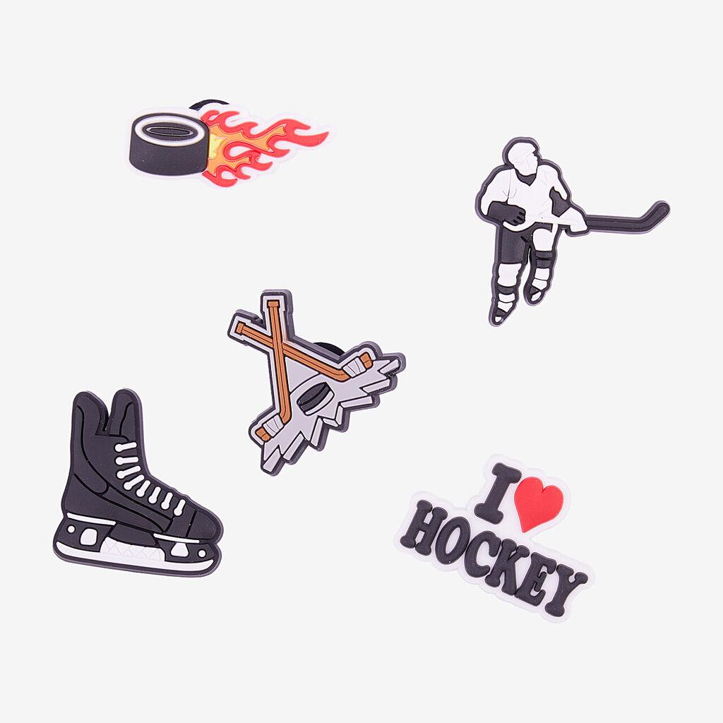 Coqui Dekoracija za papuče I love hockey