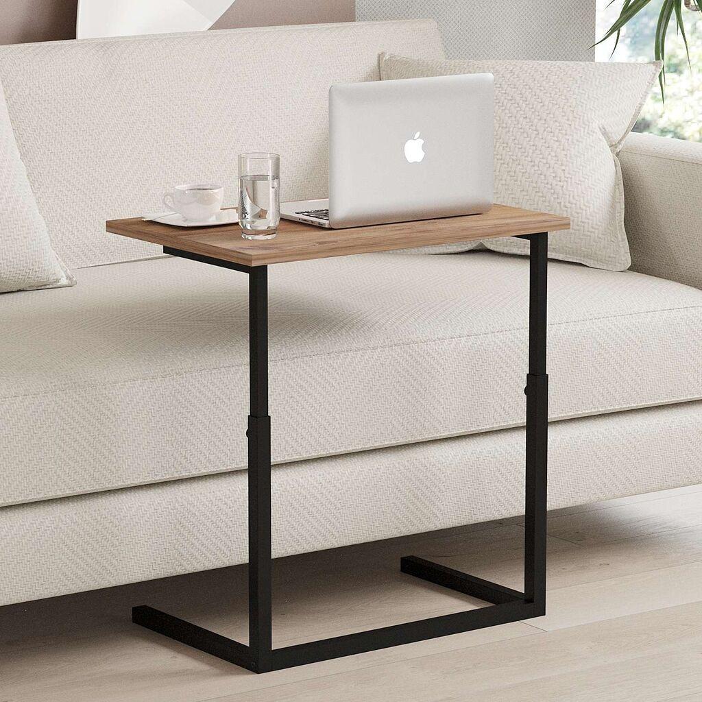 Hanah Home Laptop sto Sparkle, smeđe boje