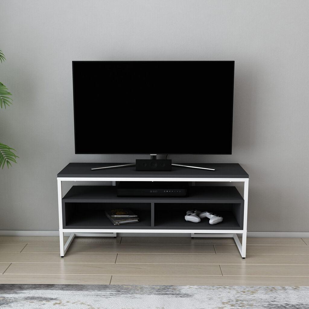 Hanah Home TV komoda Merrion, 110x35x49.9 cm, antracit boja