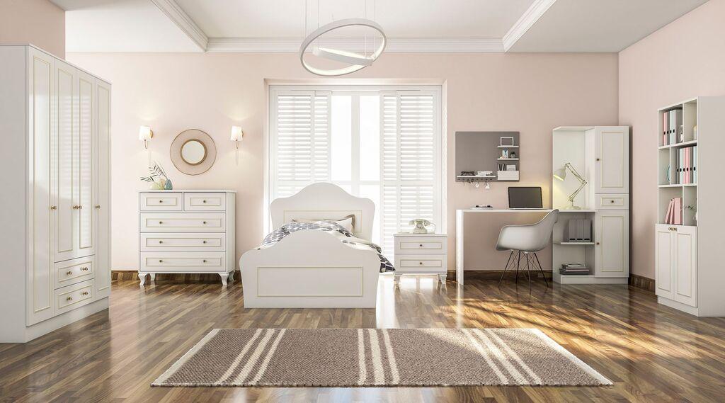 Hanah Home set namještaja za spavaću sobu RB-080, bijela