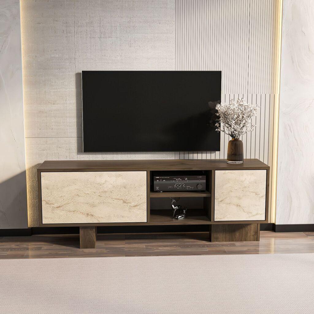 Hanah Home TV ormarić Monaco, 150x54x35 cm, Orah