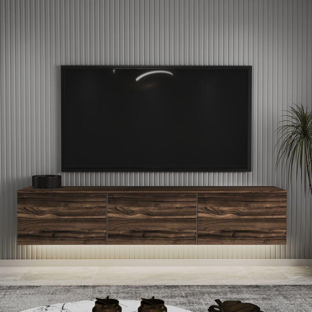 Hanah Home TV komoda Neon, 160x35x32 cm, Kesten