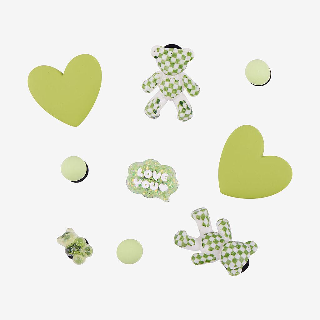 Coqui Dekoracija za papuče Green bears