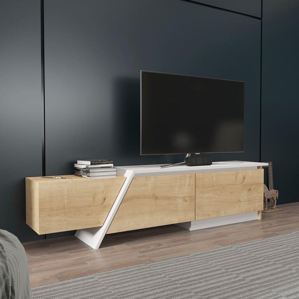 Hanah Home TV komoda Zonas, 180x28,6x35 cm, Hrast