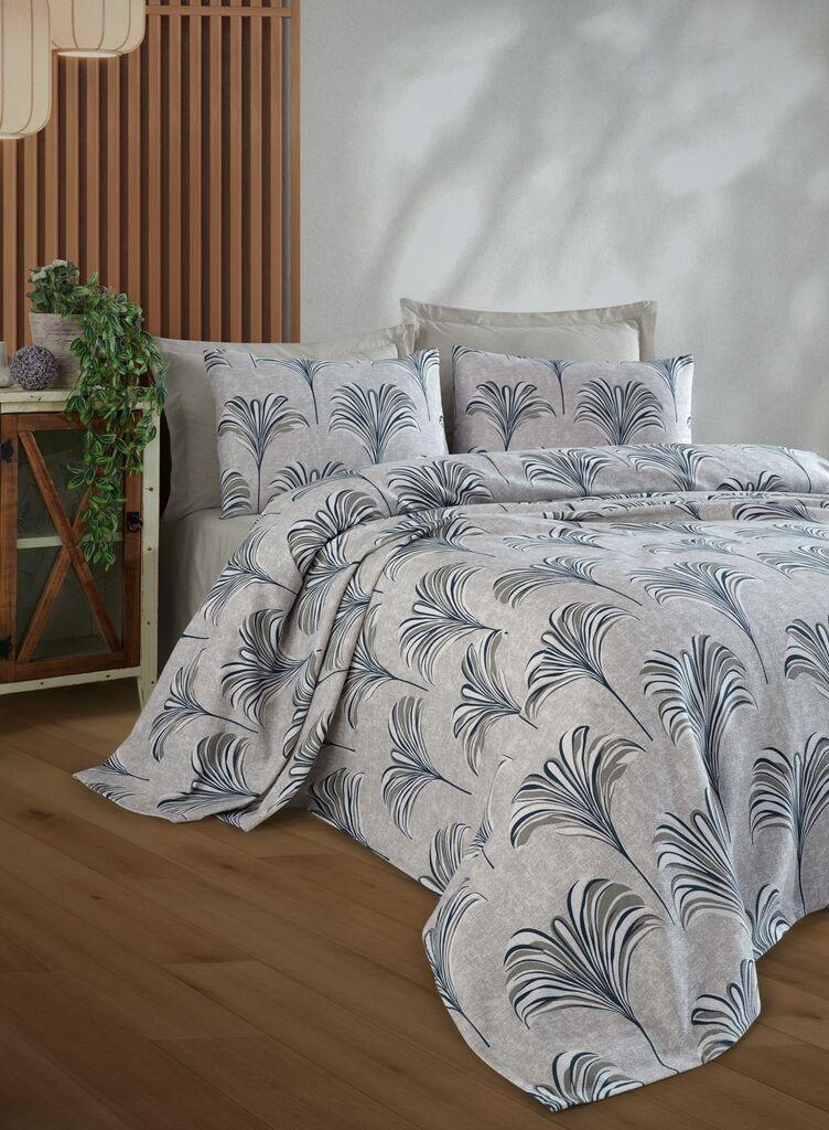 L'essentiel Maison Set deka i jastučnica Santo, 160x230 cm, plava