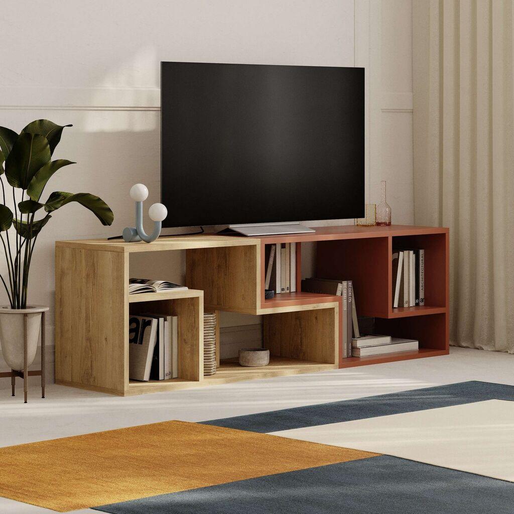 Hanah Home TV komoda Gliss, 145x44.8x35 cm, Hrast