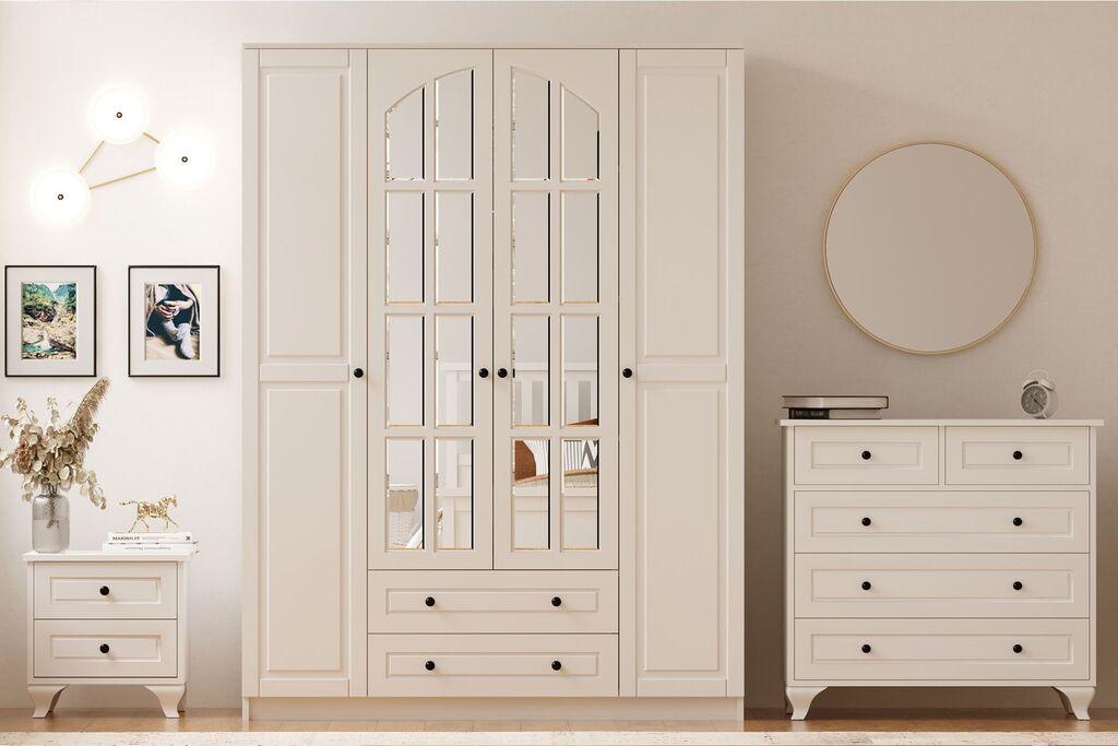 Hanah Home set namještaja za spavaću sobu RB-015, bijela