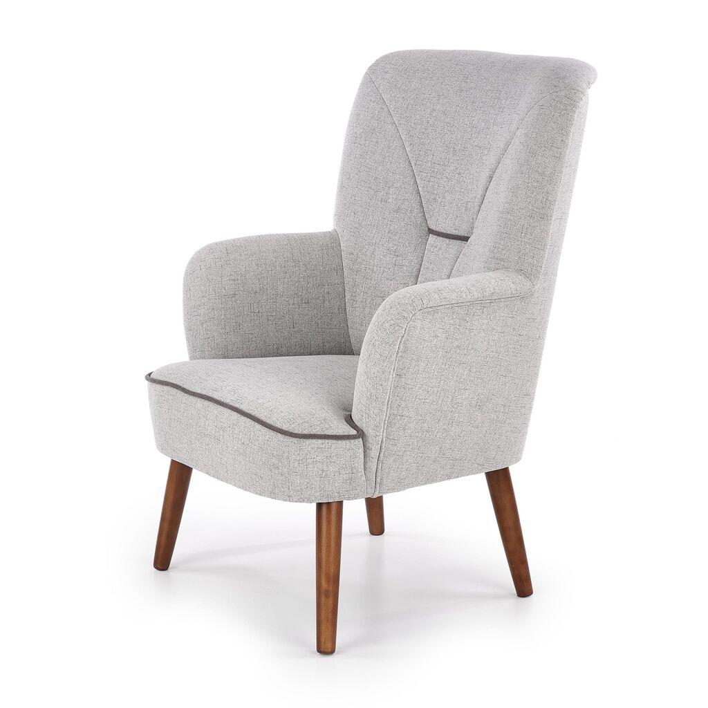 Fotelja 9590129 moderno tapacirana, Siva