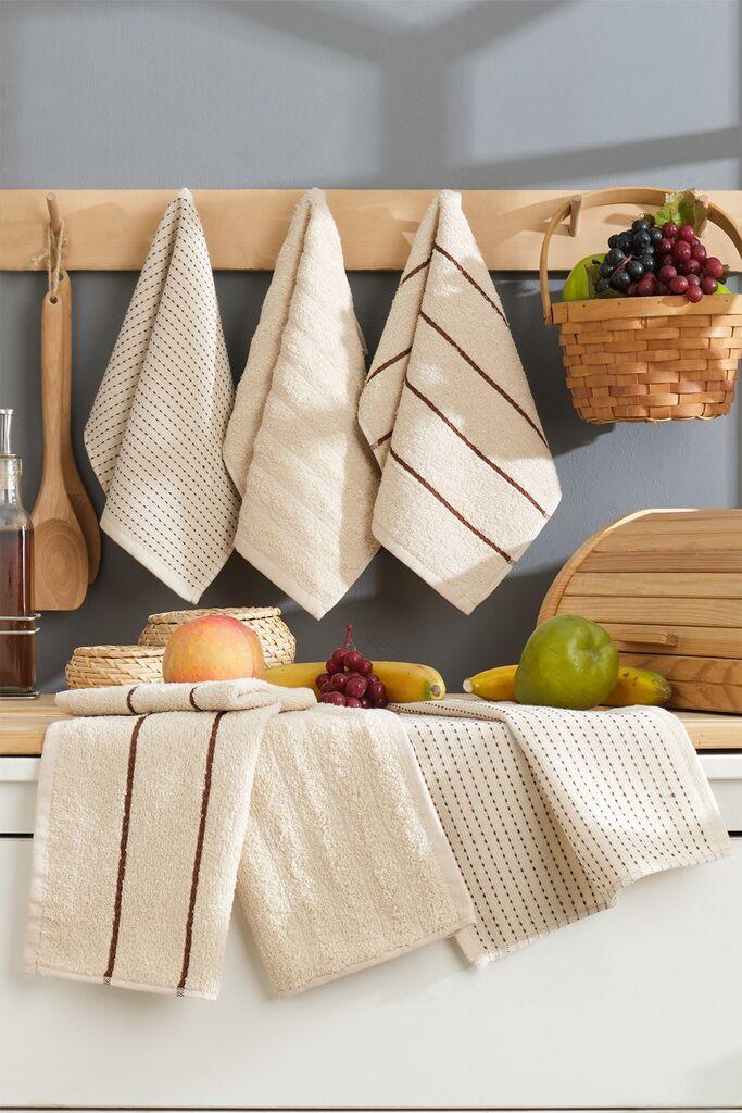 L'essentiel Maison set peškira za ruke Sofija, 30 x 50 cm, bež