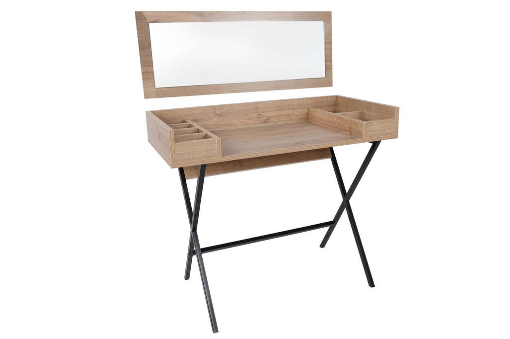 Hanah Stol za kućnu šminku Sofija, hrast