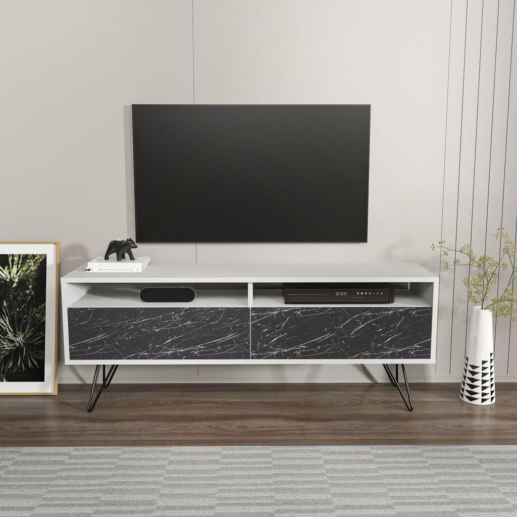 Hanah Home V komoda Flay, 140x53.2x35 cm, bijela