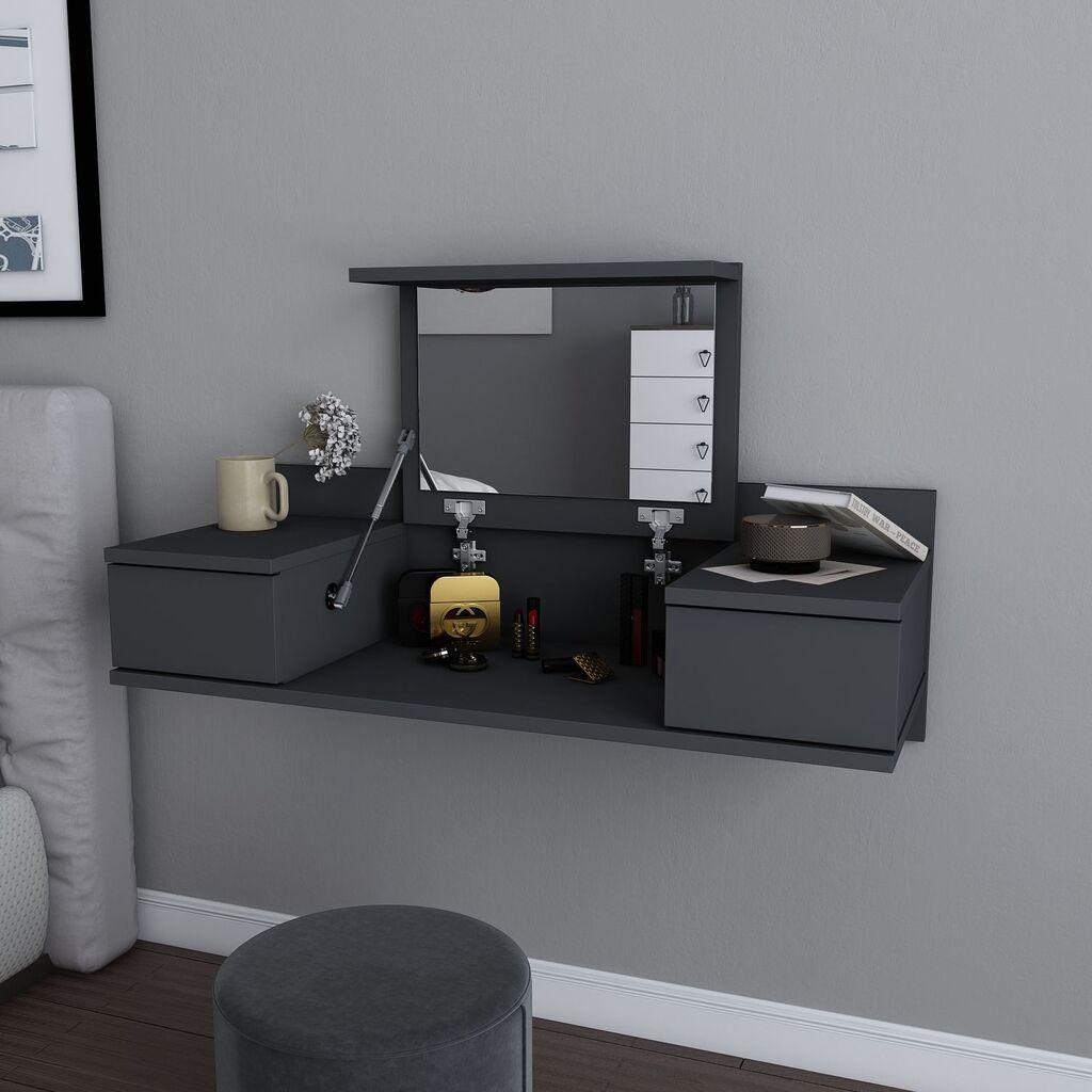 Hanah Home Toaletni stolić Zenn, antracit