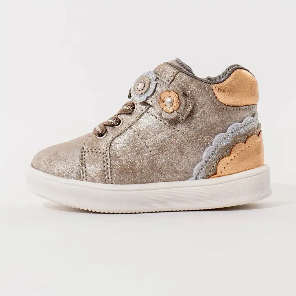 Chicco Gležnjače za djevojčice Flaviana, Srebrne boje