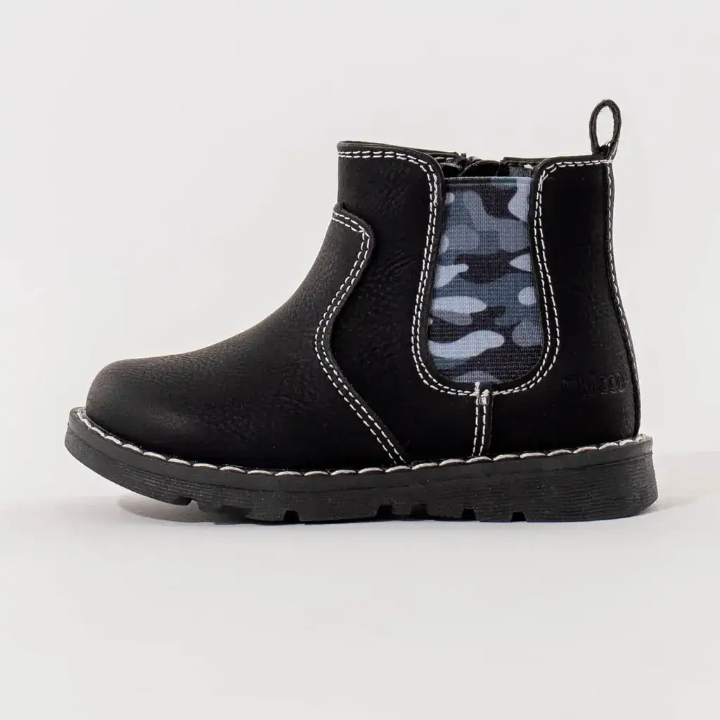 Chicco Gležnjače za dječake Friz, Crna