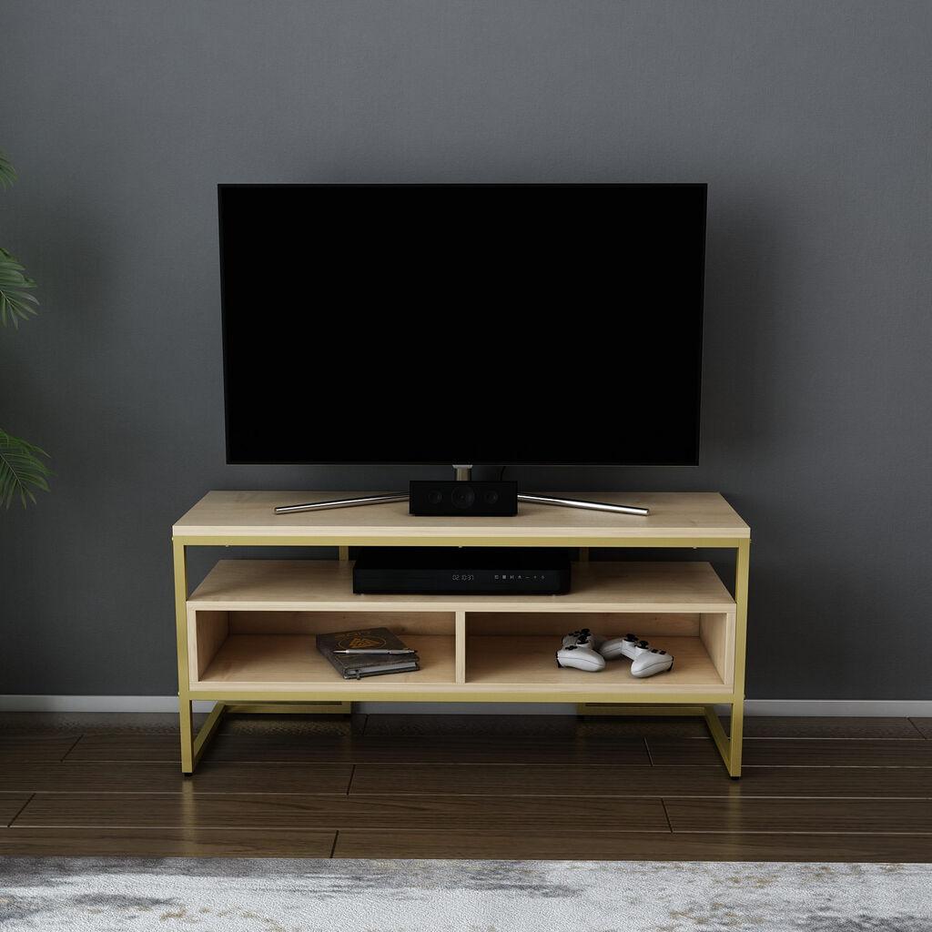 Hanah Home TV komoda Merrion, 110x35x49.9 cm, Hrast