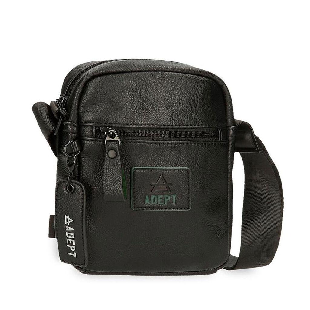 Adept Muška torba na rame 19.5 cm Axel 8015221, Crna