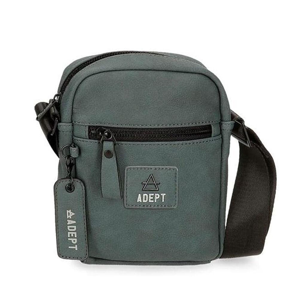Adept Muška torba na rame 19.5 cm Axel 8015222, Siva