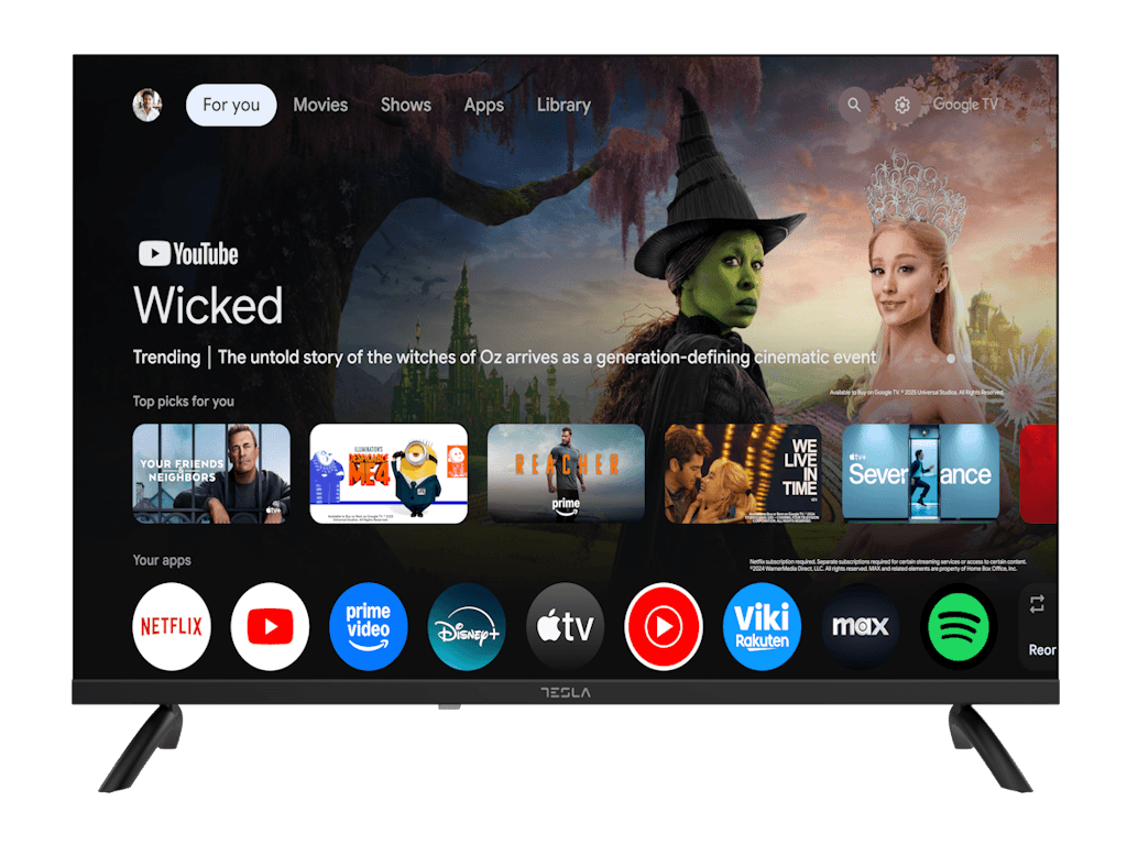 Tesla Televizor 32E655BHS, 32", HD Ready, Smart, Google TV