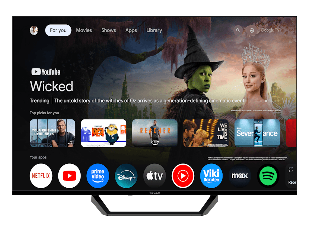 Tesla Televizor 43E655BFS, 43", Full HD, Smart, Android