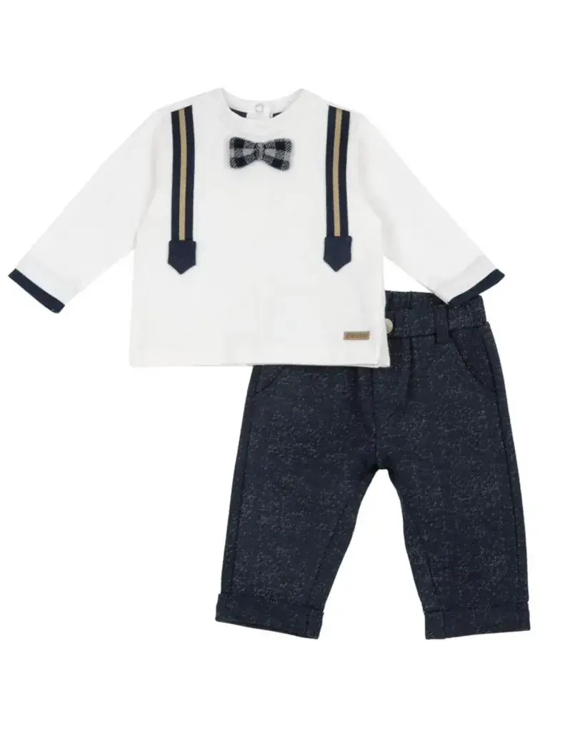 Chicco Set za bebe, Bijela-teget