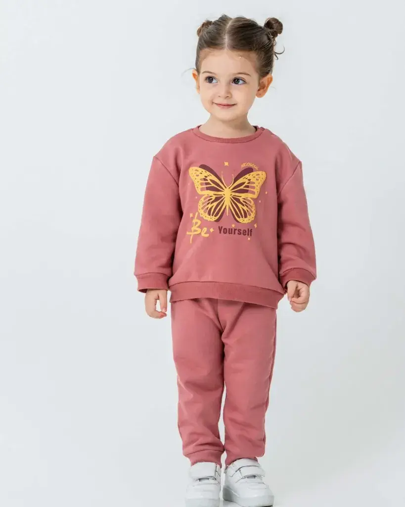 Miniworld Komplet trenerka za bebe Terra, Roze