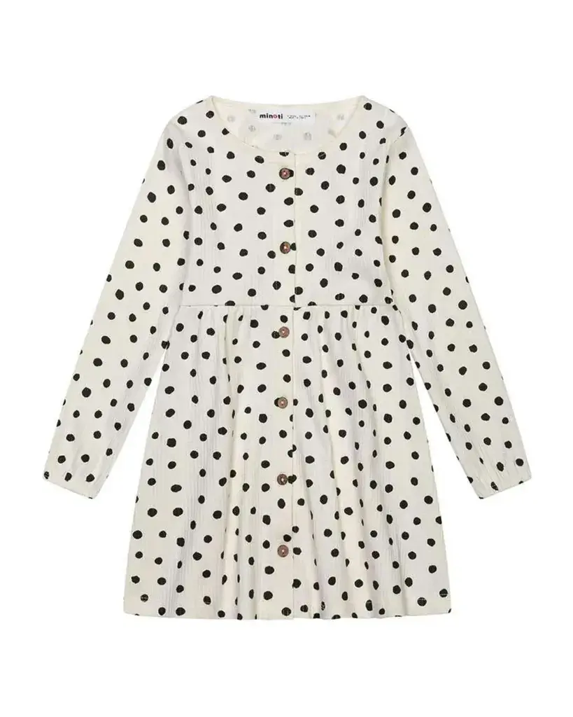 Minoti Haljina za djevojčice, Bež