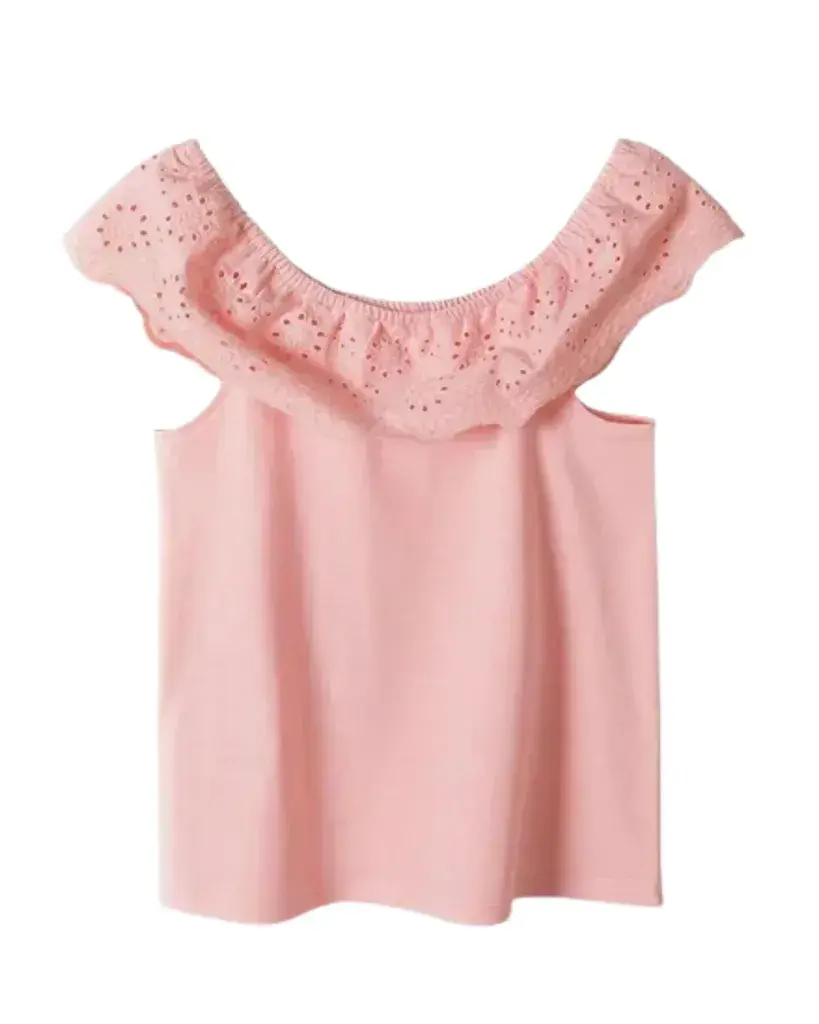 Minoti Majica za djevojčice Coral, Roze