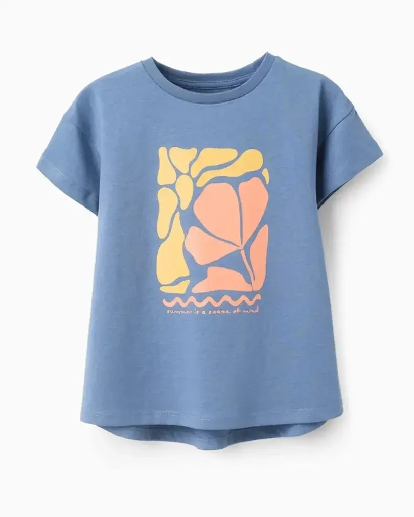 Zippy Majica za djevojčice Summer Jeans Blue,Plava