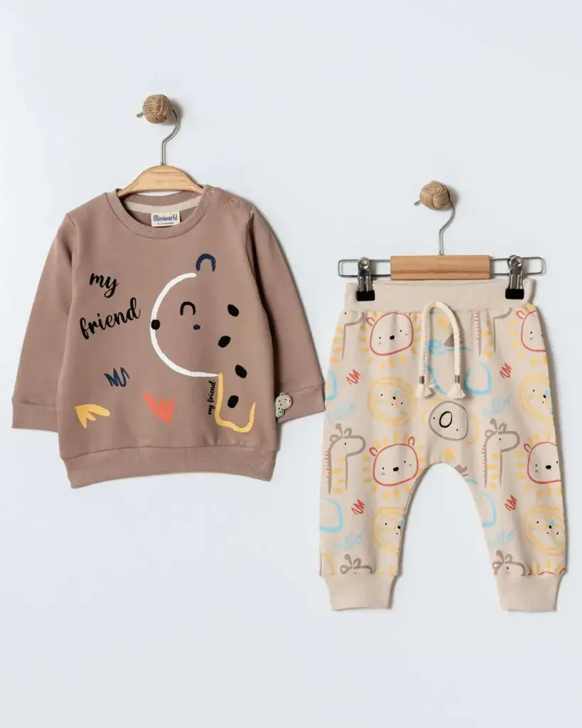 Miniworld Komplet za bebe, Šareni