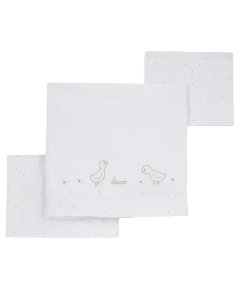 Chicco Posteljina za bebe, Bijela