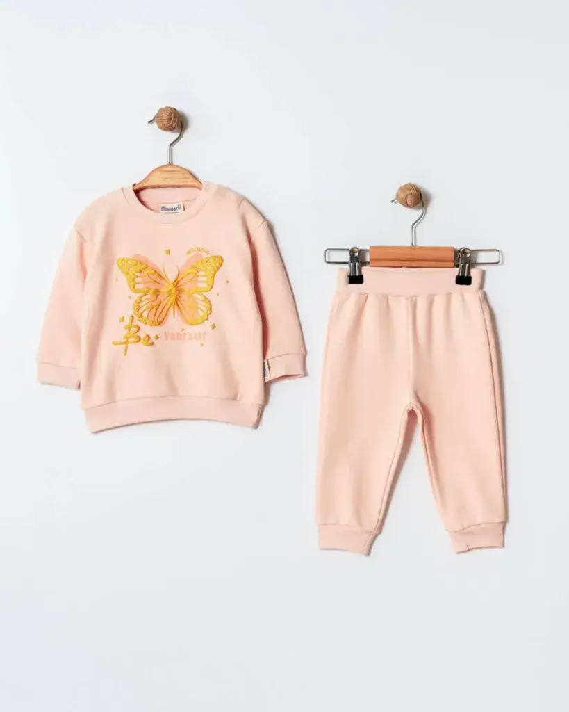 Miniworld Komplet trenerka za bebe, Roze