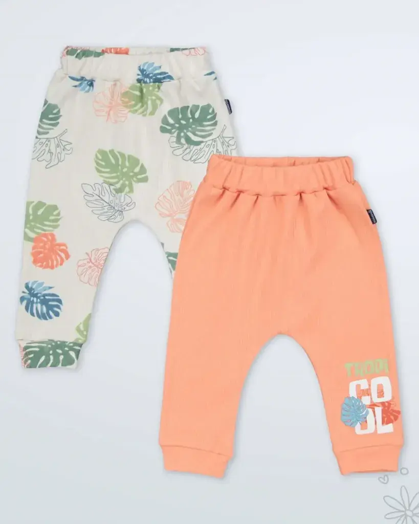 Miniworld Set trenerki za bebe Tropi Cool 2 , 2 Komada, Šareni