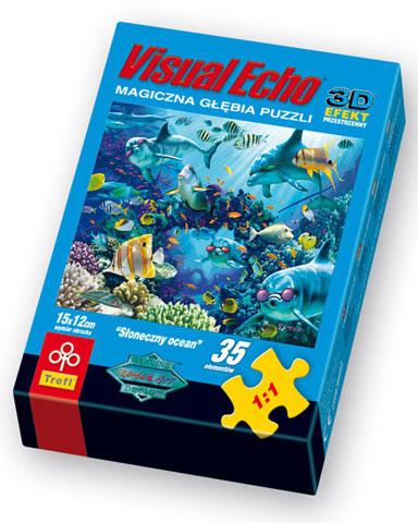 TREFL Puzzle 3D 35 Mini Visual Echo