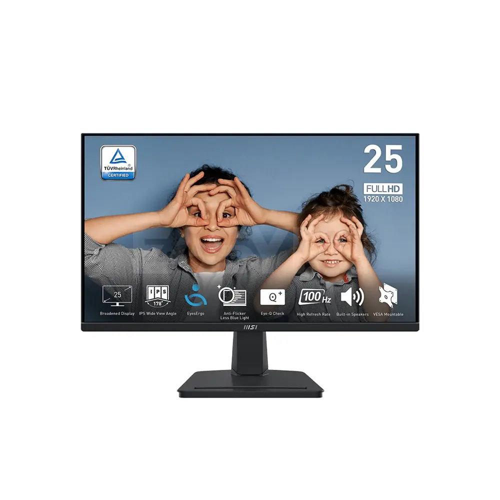 MSI Monitor Pro MP251, 25, Fhd, 100Hz, Crni