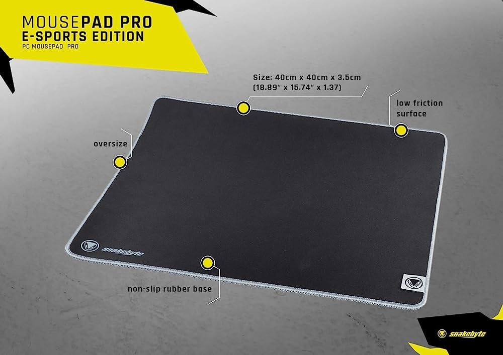 Snakebyte Gejmerska podloga za miš PC Mouse Pad Pro E Sports Edition