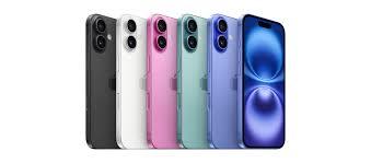 Apple Mobilni telefon iPhone 16, 128GB, Crni