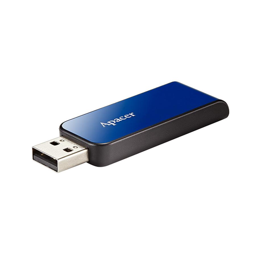 Apacer USB Memory Stick FD AP32GAH334U-1, 32GB, USB 2.0 AH334, Plavi