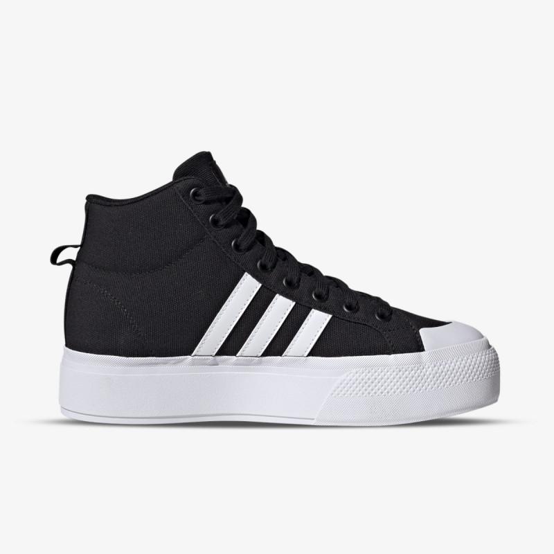 Adidas Ženske patike Bravada 2.0 Mid, Crno-bijele