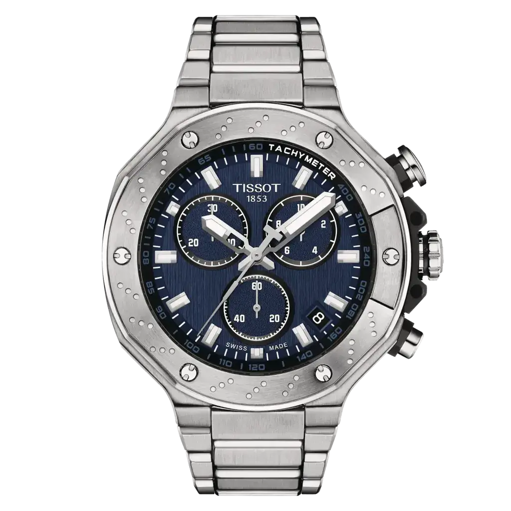 Tissot Muški sat T141.417.11.041.00, Kvarcni mehanizam, Srebrna boja