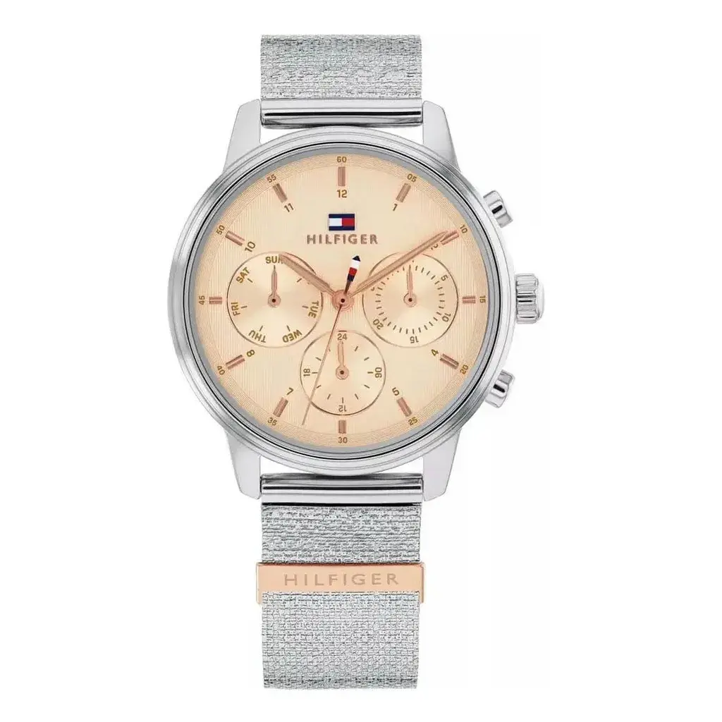 Tommy Hilfiger Ženski sat 1782806, Kvarcni mehanizam, Srebrna boja