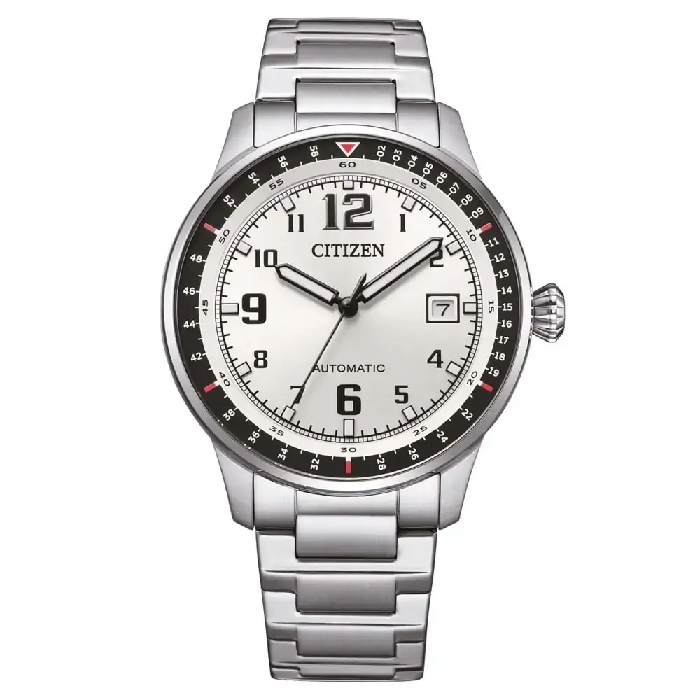Citizen Muški sat NJ0190-51A, Automatski mehanizam, Srebrna boja