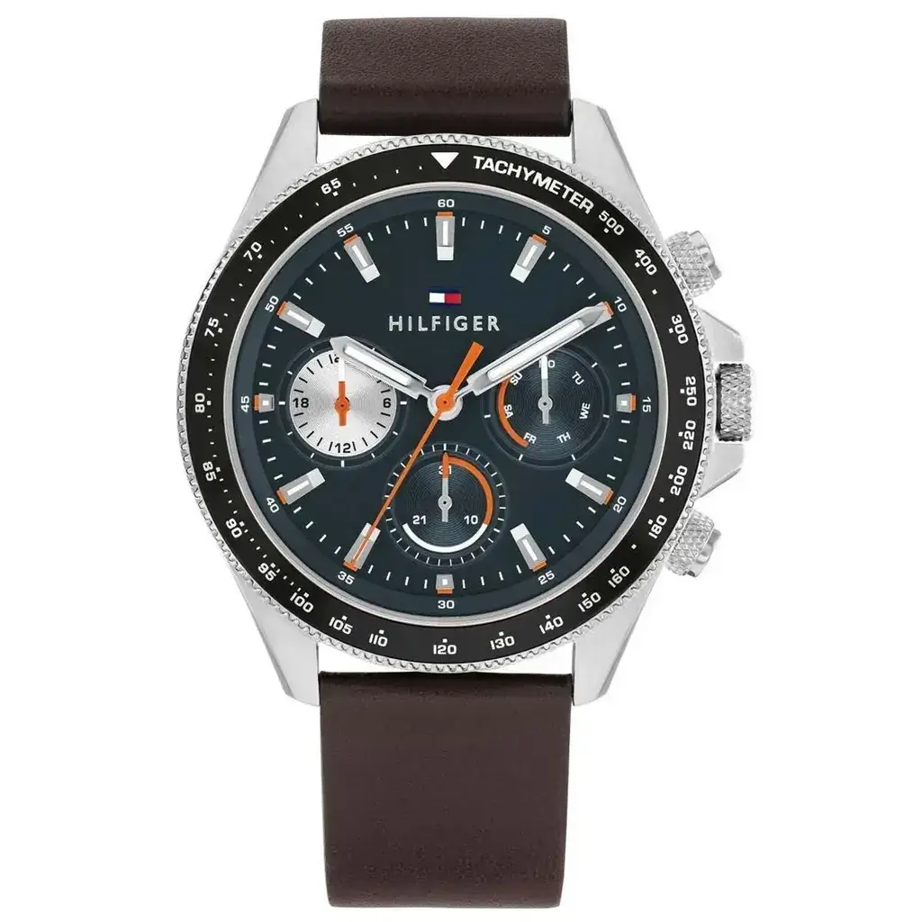 Tommy Hilfiger Muški sat 1792208, Kvarcni mehanizam, Smeđa boja