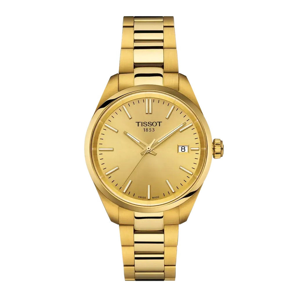 Tissot Ženski sat T150.210.33.021.00, Kvarcni mehanizam, Zlatna boja