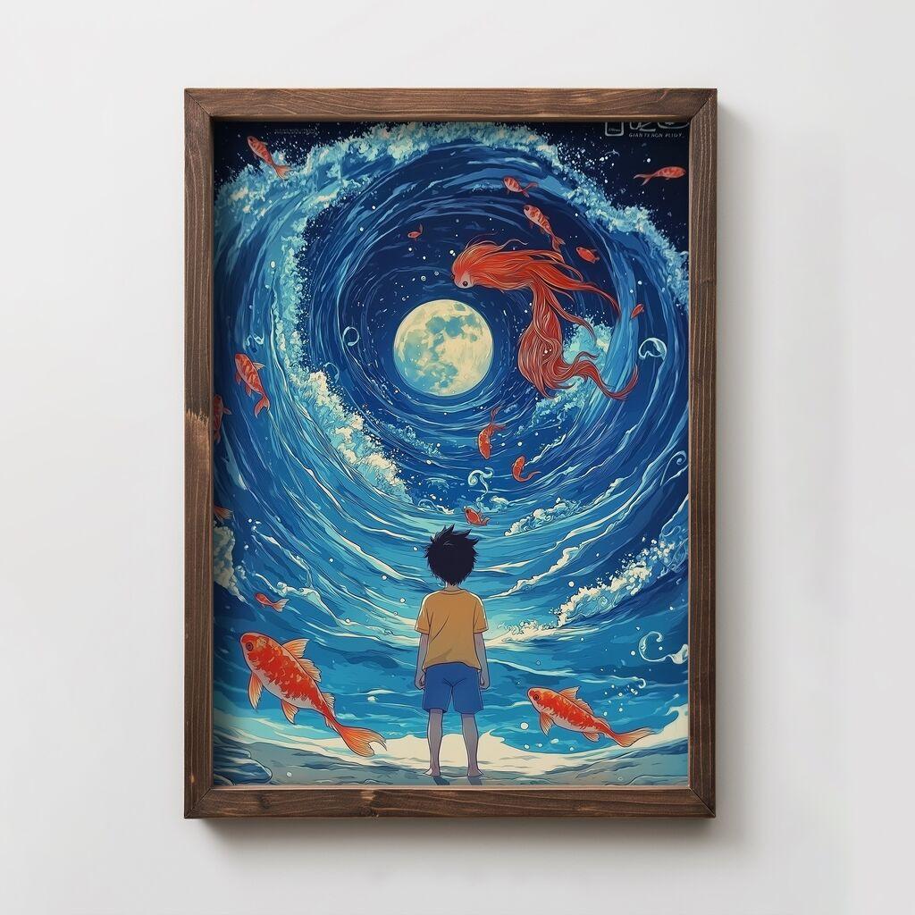 Zidna slika TUN109, 50 x 70 x 3 cm